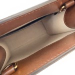 古驰 Retro 系列 GG Supreme 老花拼皮迷你托特包